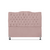 Cabeceira de Cama Box King 195cm Dunas - Veludo Rose - comprar online
