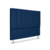 Cabeceira Estofada Cama Box Casal 140 cm Carla Premium - Veludo Azul Marinho