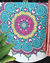 Canga redonda Kanoê Mandala Fundo Branco - comprar online