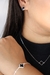 CONJUNTO TREVO COLAR + PULSEIRA + BRINCO