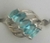 Anillo Zirconia Azul