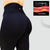 HIGH WAIST BLACK LEGGING | Polyamide and Lycra® | No slipping at the waist