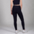 HIGH WAIST BLACK LEGGING | Polyamide and Lycra® | No slipping at the waist - online store