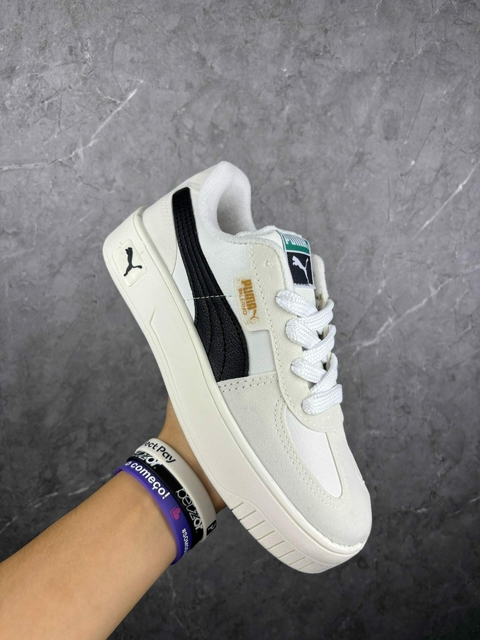 ( TÊNIS PUMA ) PALERMO - BRANCO/PRETO - comprar online