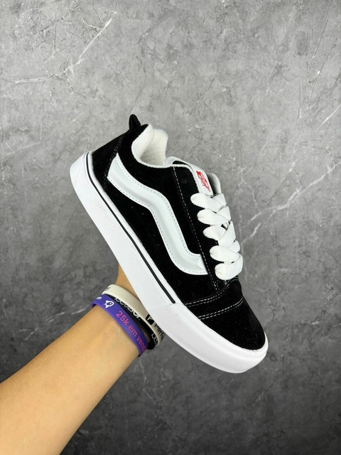 ( TÊNIS VANS ) KNU SKOOL - PRETO/BRANCO - comprar online