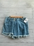 short pollera fleco oferta