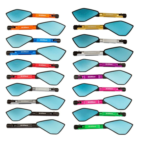 Retrovisor esportivo em aluminio