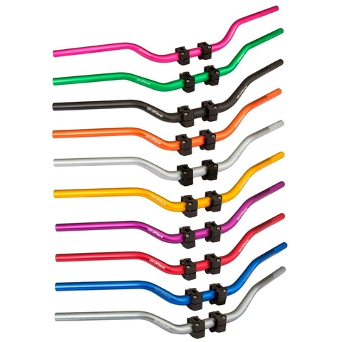 Guidão alto trail em alumínio com adaptador