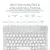 Kit Teclado e Mouse Bluetooth 5.2 – Conecte, Organize e Ganhe Produtividade