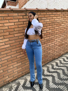 Calça jeans flaer