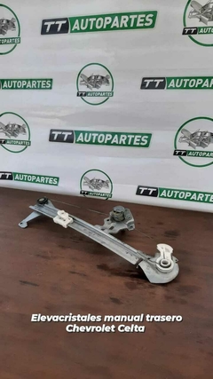 Eleva cristales Chevrolet Celta