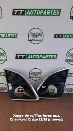 Juego de molduras faros Chevrolet Cruze