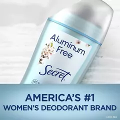 Desodorante Sem Alumínio Cherry Blossom 68g Secret na internet