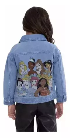 Jaqueta Jeans 2pç Princesas Disney - Viannas Importados