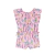 Romper Rosa Floral Menina Carter's
