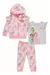Conjunto 3pç Moletom Com Capuz Princesas Disney on internet