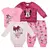Conjunto 4pç Minnie Mouse Disney