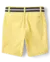 Bermuda Amarela Com Cinto Menina The Children's Place - comprar online