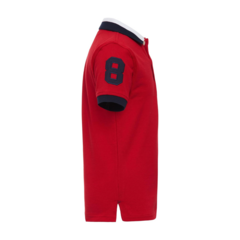Camisa Polo Vermelha Tommy Hilfiger - comprar online