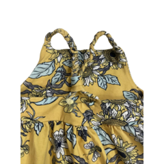 Vestido Amarelo Floral Artesan - comprar online