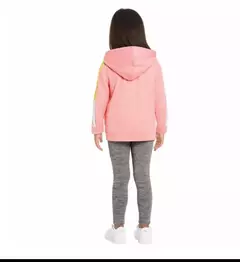Conjunto Esportivo Casaco Com Capuz 3pç Menina Puma - comprar online