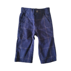 Calça Azul Xadrez Menino Gymboree - comprar online