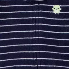 Macacão Fleece Azul Monstrinho Carter's na internet