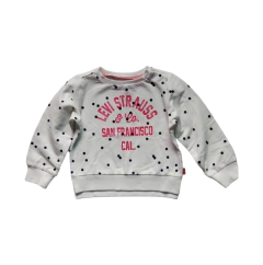Moletom Branco Bolinhas Levi's
