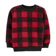Moletom Xadrez Sherpa Menino Carter's