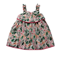 Vestido Floral California Kids - Viannas Importados