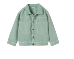 Jaqueta Jeans Verde Zara na internet