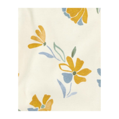 Kit Body 4pç Manga Longa Amarelo Floral Carter's - comprar online