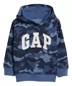Moletom Azul Camuflado Gap na internet