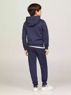 Moletom Azul Com Capuz Tommy Hilfiger - comprar online
