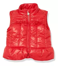 Conjunto 3pç Coleter Vermelho Puffer Headquarters - Viannas Importados