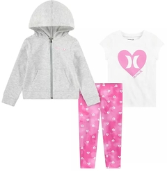 Conjunto 3pç Moletom Com Capuz Menina Champion - comprar online