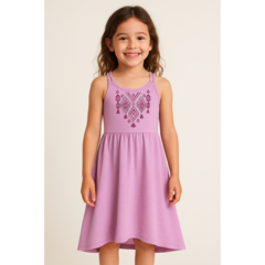 Vestido Lilás Menina Gymboree
