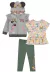 Conjunto 3pç Moletom Com Capuz Menina Minnie Mouse on internet