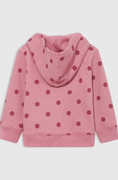 Moletom Com Zíper e Capuz Bolinhas Menina Gap - comprar online