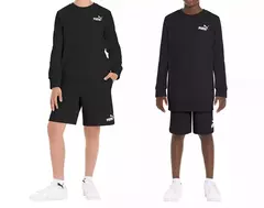 Conjunto 2pç Moletom Com Bermuda Puma na internet