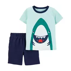 Conjunto 2pç Tubarão Menino Carter's