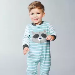 Pijama Fleece Listrado Guaxinim Carter's - comprar online