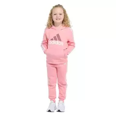 Conjunto Moletom 2pç Menina Adidas