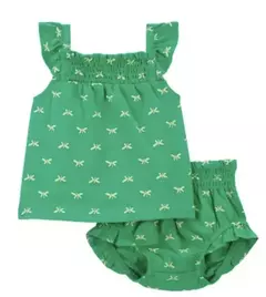 Conjunto 3pç Verde Borboletas Bebê Menina Carter's - comprar online