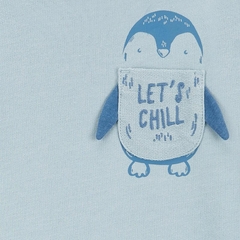 Conjunto 2pç Azul Pinguim Carter's - comprar online