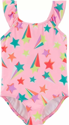 Maiô Rosa Estrelas Proteçã UPF 50+ Carter's - comprar online