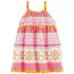 Vestido Alcinha Floral Carter's