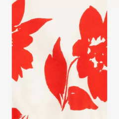 Conjunto 3pç Moletom Vermelho Floral Carter's - Viannas Importados