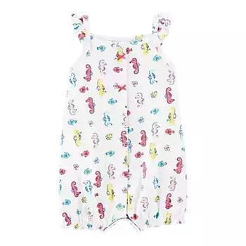 Romper Regata Cavalo Marinho Menina Carter's