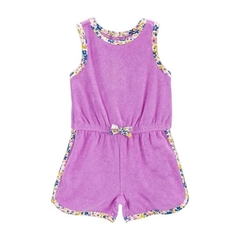 Romper Lilás Atoalhado Menina Carter's